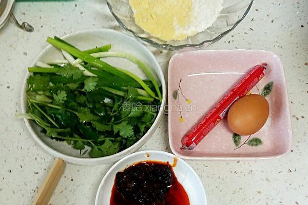 鸡蛋饼的做法图解1
