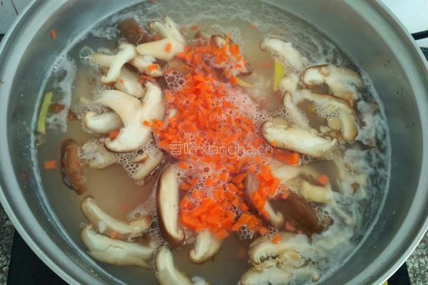 香菇瘦肉粥的做法图解7