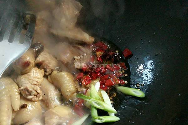 香菇炖鸡的做法图解6
