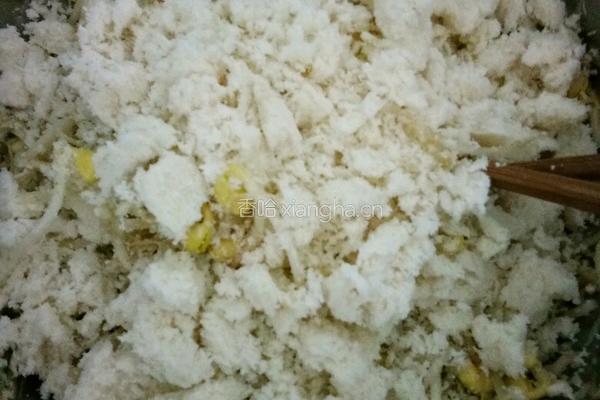 黄豆芽白萝卜丸子的做法图解3