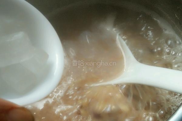 小米燕麦红豆粥的做法图解5