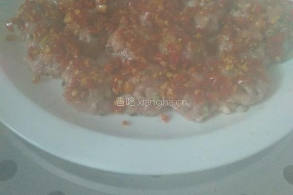 剁椒肉丸的做法图解5