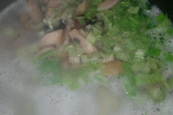 皮蛋粥的做法图解5