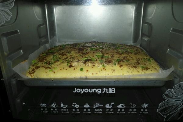 南瓜葱花肉松蛋糕卷的做法图解10