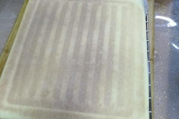 南瓜葱花肉松蛋糕卷的做法图解12