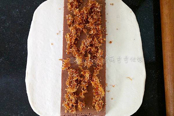 蛋糕夹心面包的做法图解9