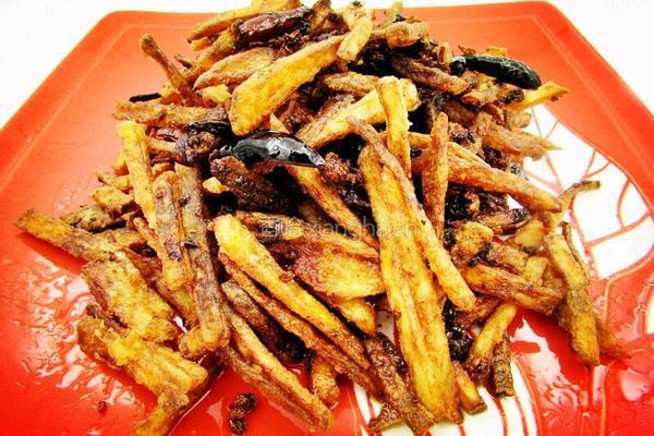 干煸土豆丝的做法图解9