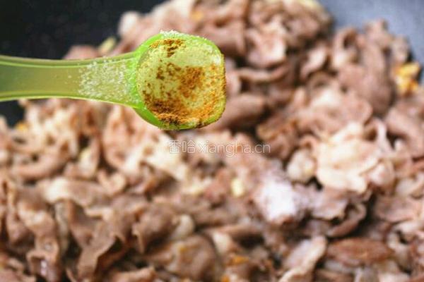 孜然羊肉的做法图解9
