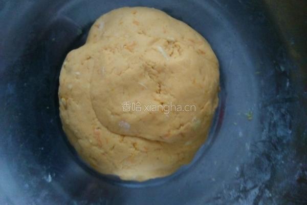 红薯豆沙馅饼的做法图解5