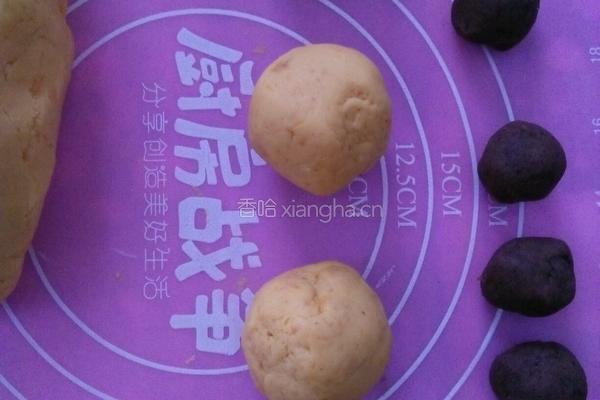 红薯豆沙馅饼的做法图解7