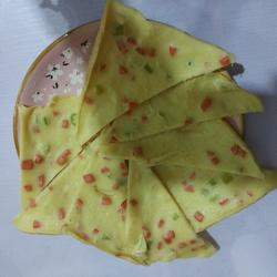 鸡蛋香肠葱花饼的做法[图]