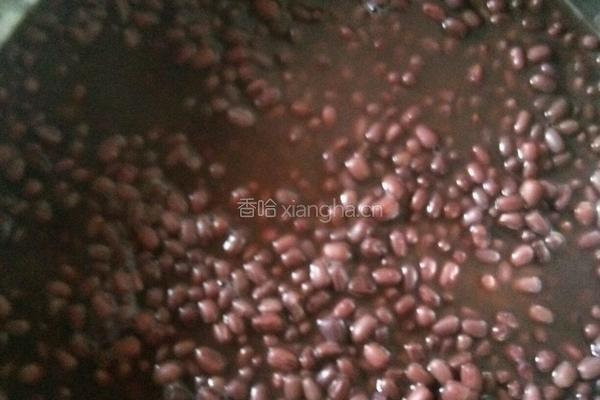 自制小红豆泥（馅）的做法图解2