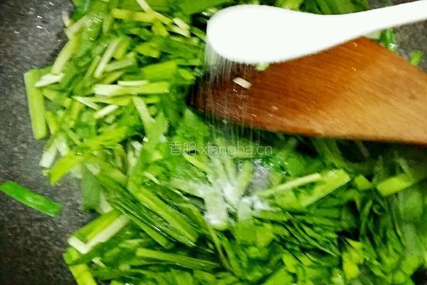 韭菜炒粉丝的做法图解6