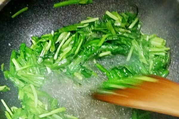 韭菜炒粉丝的做法图解7