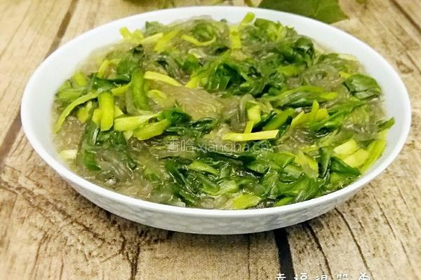 韭菜炒粉丝的做法图解9