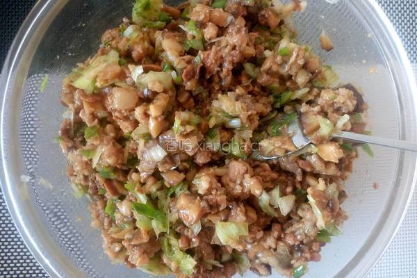 一分钟猪肉香菇包子（馅）的做法图解14