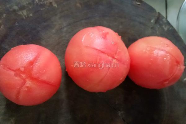 番茄蛋汤的做法图解2