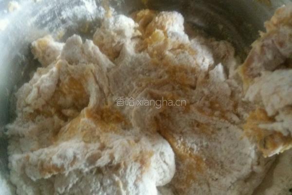 家常发酵南瓜馅饼（红豆馅）的做法图解6