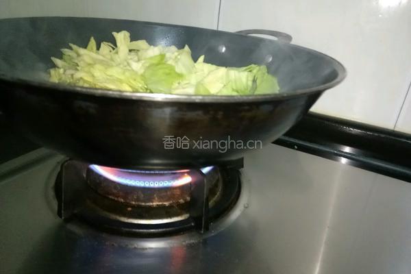 猪肉丝炒圆白菜的做法图解10