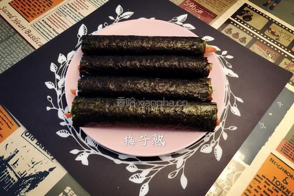 紫菜包饭的做法图解4