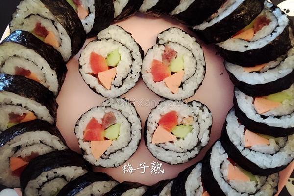 紫菜包饭的做法图解5