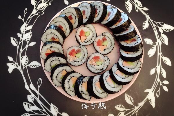 紫菜包饭的做法图解6