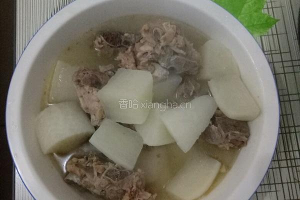 排骨萝卜汤的做法图解8