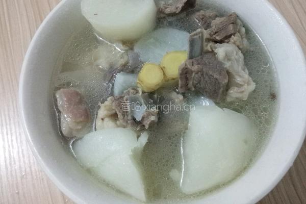羊肉萝卜汤