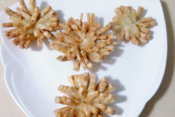 菊花杏鲍菇的做法图解10