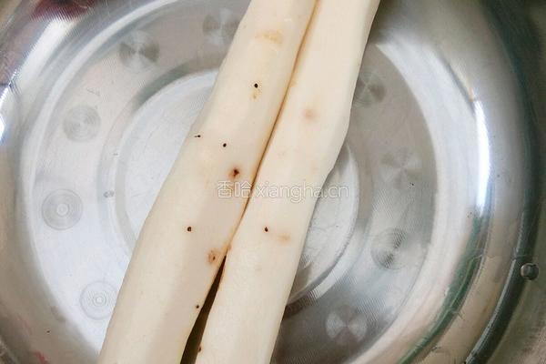 炒山药的做法图解1