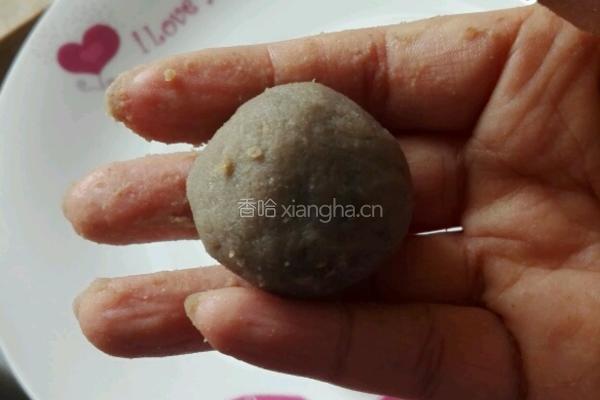 油栗绿豆沙冰皮月饼的做法图解17