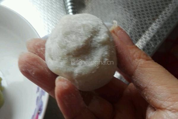 油栗绿豆沙冰皮月饼的做法图解24