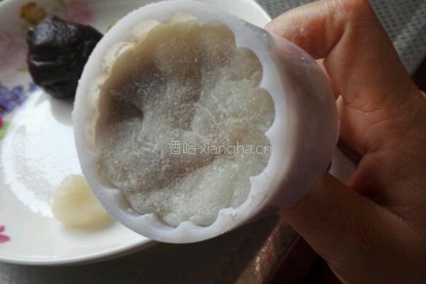 油栗绿豆沙冰皮月饼的做法图解25