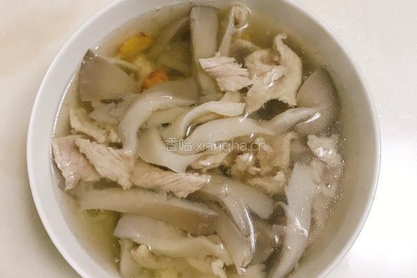 蘑菇肉片汤的做法图解7
