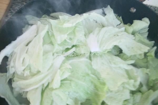 酱烧白菜的做法图解4