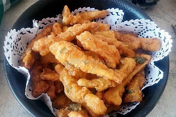 酥炸杏鲍菇的做法图解15
