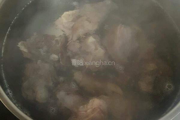 红烧羊肉白萝卜煲的做法图解2