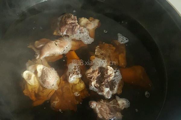 红烧羊肉白萝卜煲的做法图解3