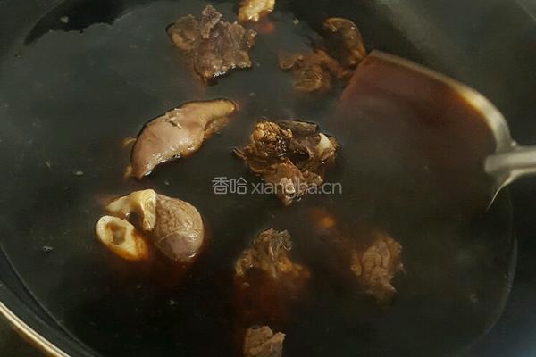 红烧羊肉白萝卜煲的做法图解4
