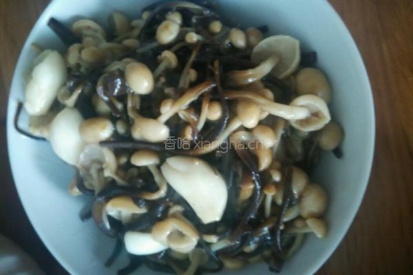 炒金针菇的做法图解5