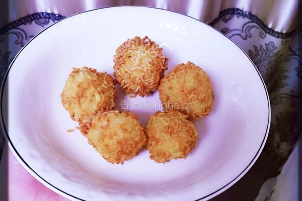 土豆泥速食芝士球的做法图解11