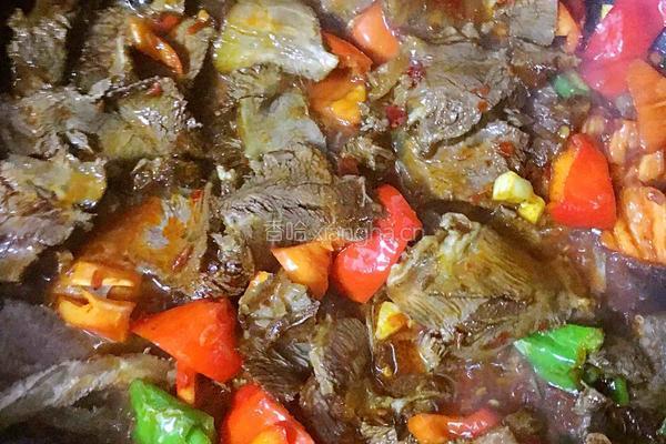 爆炒牛肉脯的做法图解4
