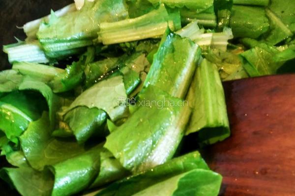 蚝油油麦菜的做法图解6