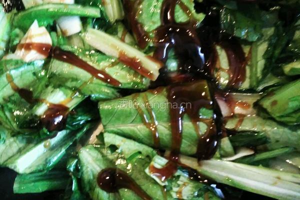 蚝油油麦菜的做法图解7