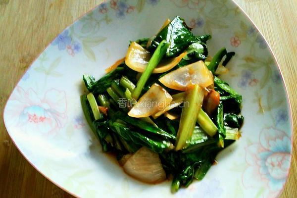 蚝油油麦菜的做法图解8