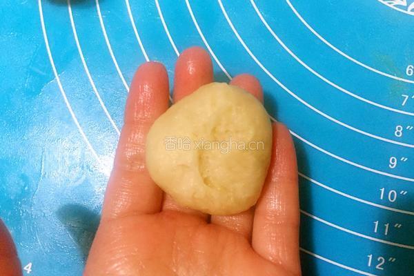 绿豆金沙饼的做法图解8