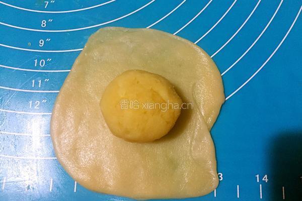 绿豆金沙饼的做法图解19