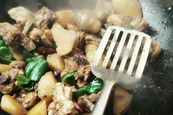 土豆大盘鸡的做法图解15