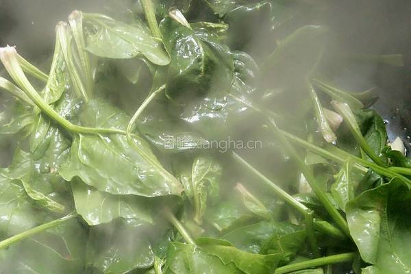 菠菜炒鸡蛋的做法图解6