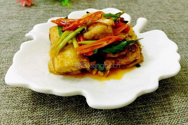 香煎豆腐的做法图解12